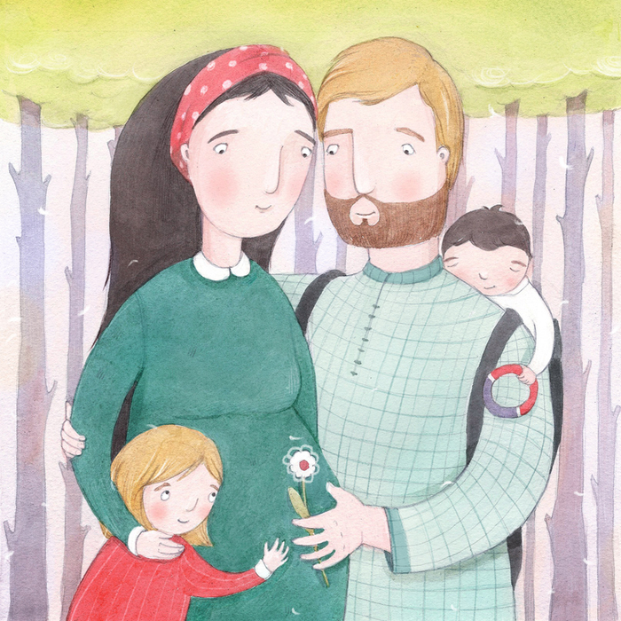 Иллюстрация для афиши эко-фестиваля