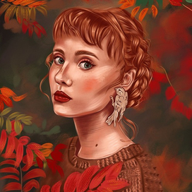 Осенний женский портрет
