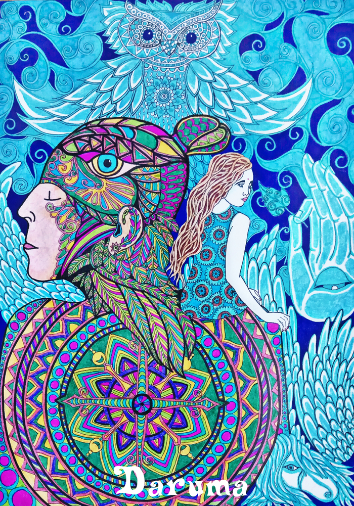 — Все мы здесь не в своем уме, и ты и я 