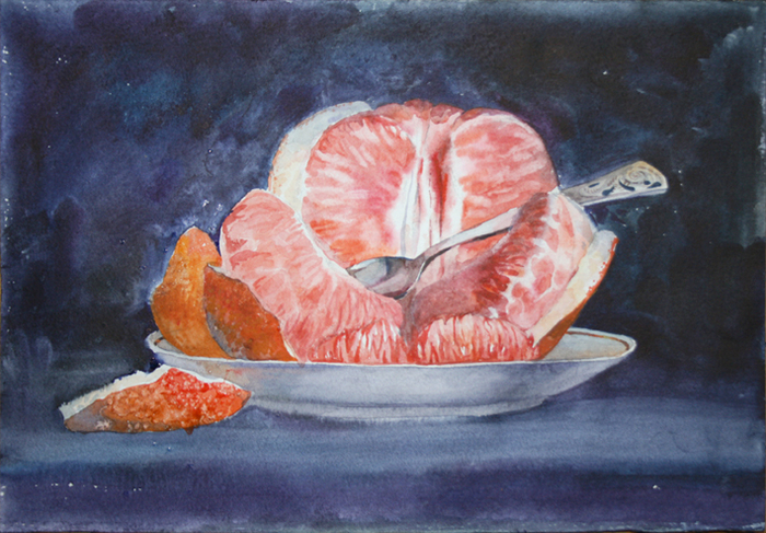 Этюд грейпфрута.