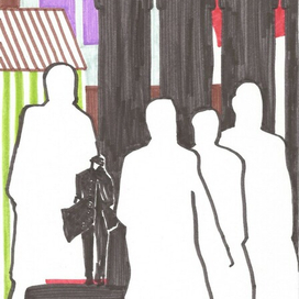 Иллюстрация к "Петербургу" Андрея Белого