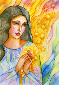 Девочка и небо