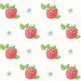 Спелая малина