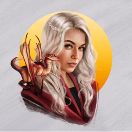 В образе Дейнерис