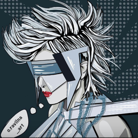 Комикс, поп-арт, портрет