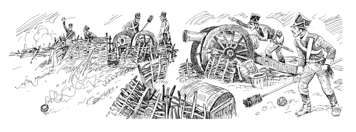 Иллюстрация к книге О. Тихомирова "Рассказы о великих полководцах".