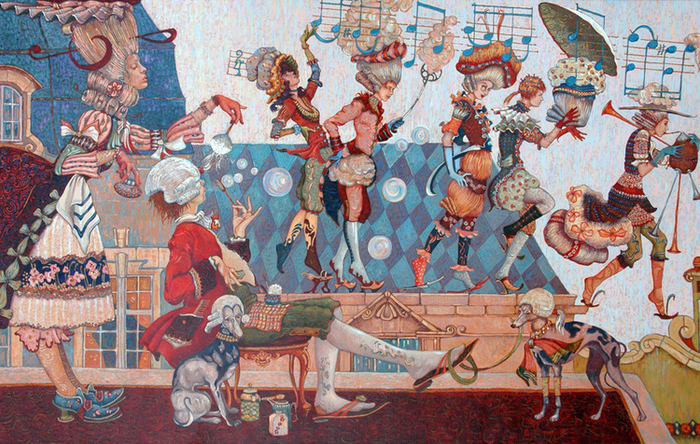 Турецкий марш стучит по крышам(фрагмент)