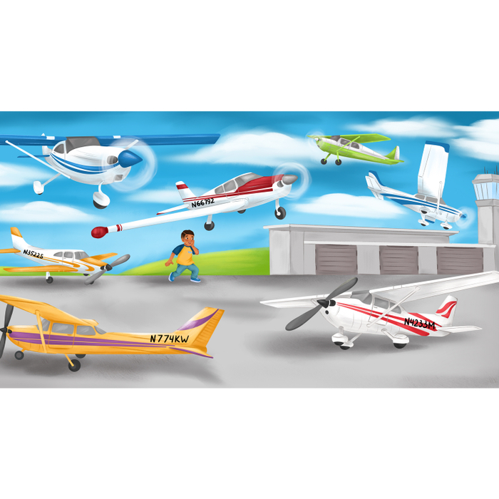 Книжный разворот - как летают самолеты