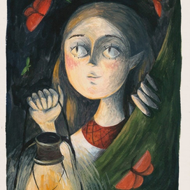 сумерки в лесу