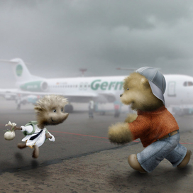 Встреча Ежика и Медвежонка