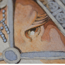 "Илья Муромец". (деталь)