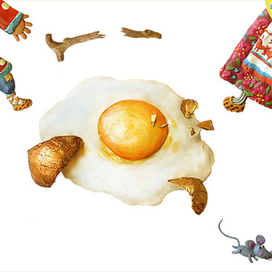 "Курочка Ряба"  Разворот 5 