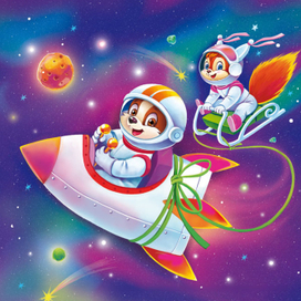 Познайко и космос