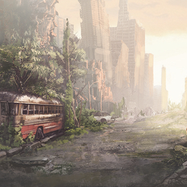 брошенный город