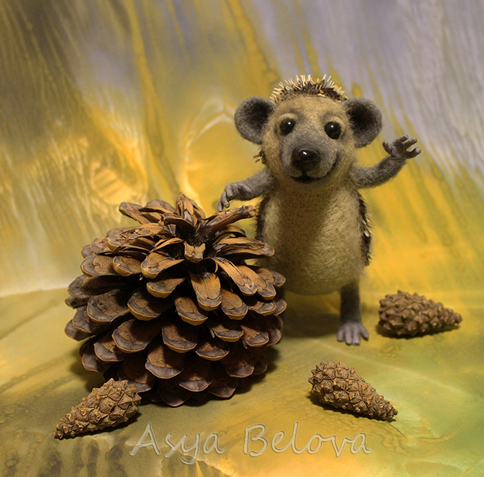 Шишечку  нашёл  :)