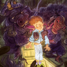 МЕДЯТА вредные монстры совершают обмен