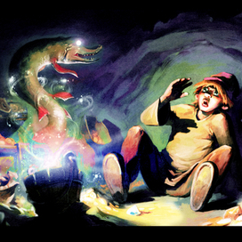 По щучьему велению.