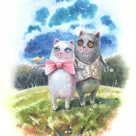 ...для "There ones was a cat" (summer)