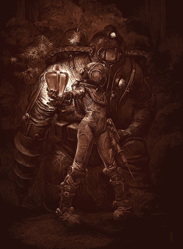 Bioshock II фанарт