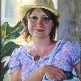 "Летний день". 2017. 60х40. Х. м.