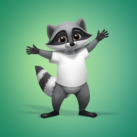 Маскот для  Парка "Охта"