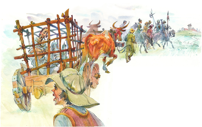 ДОН КИХОТ Изд-во "Махаон", серия "мировая классика для детей" 