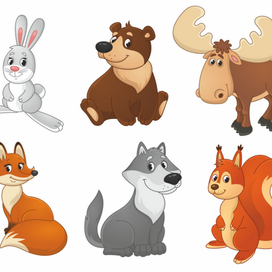 Лесные животные