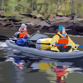 Байдарочный поход 