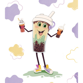 Персонаж для Bubble Tea