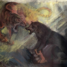 «Маугли» Шер Хан и Волчица