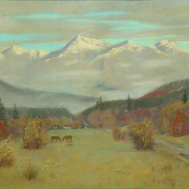 Серебрянное утро