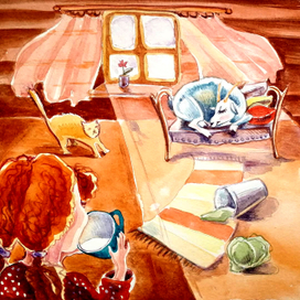 Вредная коза