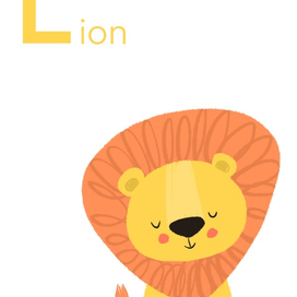 Lion alphabet