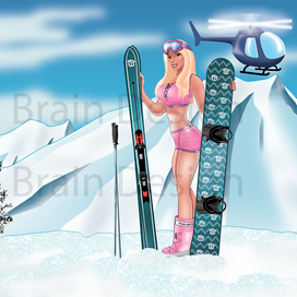 Иллюстрация для рекламного щита