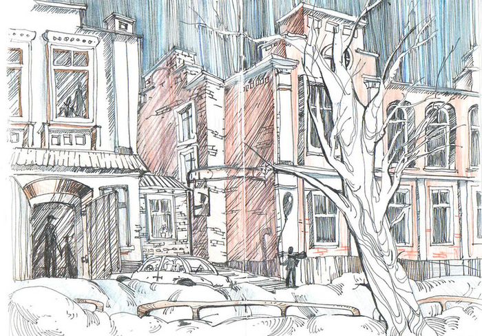 Пенза зимой