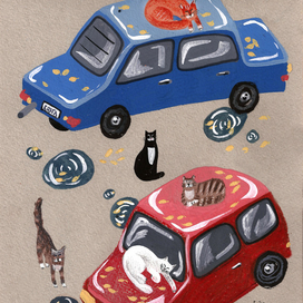 Дворовые коты