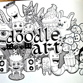 ''Doodle art'' by Natalia Pokrovskaya