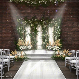 Wedding decor sketch