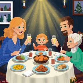 Новогодний ужин