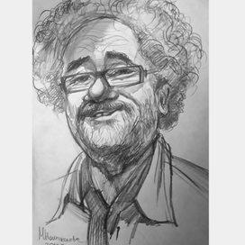 М. Яснов. Шарж.