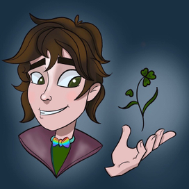 Мальчик с клевером