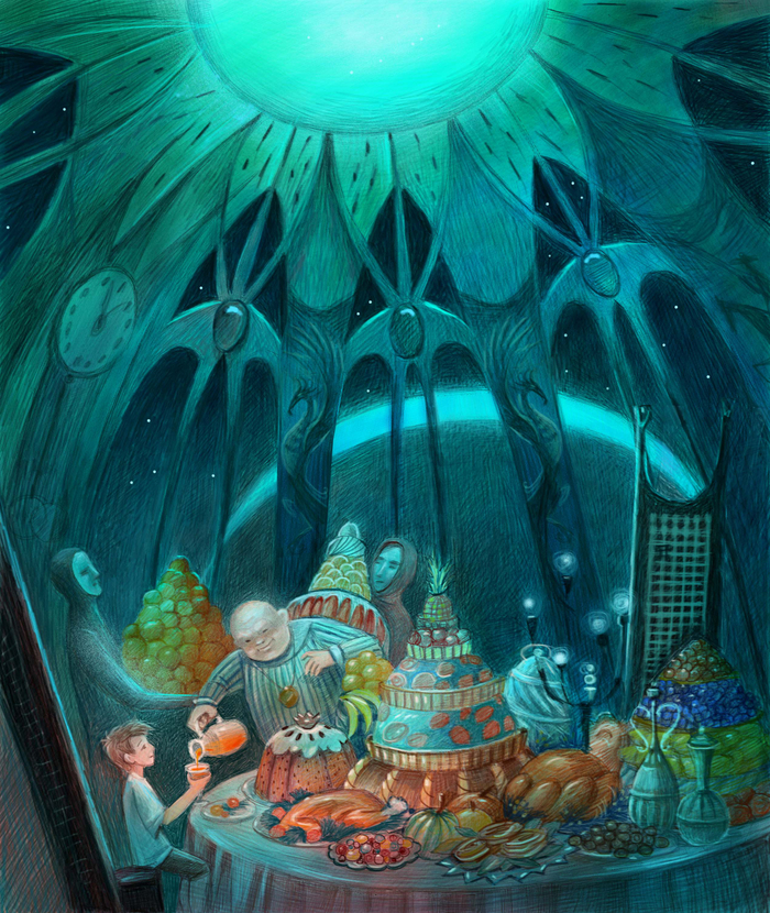 Дети синего фламинго