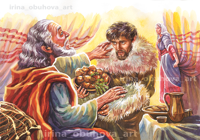 Благословение Иакова. Библия для детей.