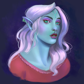 Моя версия ночного эльфа