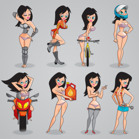 Персонажи для сайта http://ukasport.spb.ru/