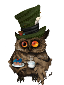 Филин-шляпник