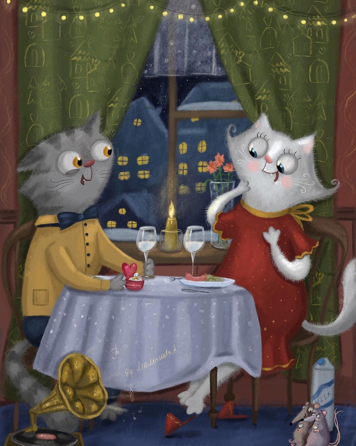 Ужин при свечах