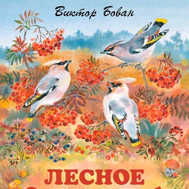Переплёт к книге Виктора Бована "Лесное ожерелье"