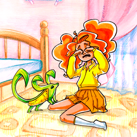 Иллюстрации к Обычной сказке.