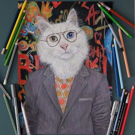 Интеллигентный кот по имени Бандит